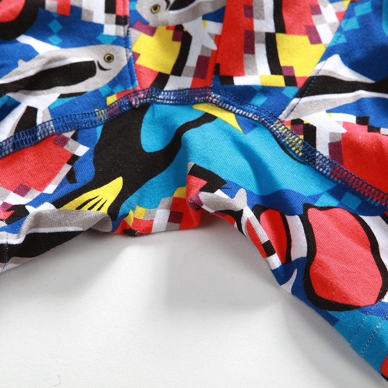 Findingmigo Cotton Pattern Trunk - Red - [MIGO] - [Hong Kong Brand] - [Menswear] - [本地品牌] - [男裝] - [運動服] - [casual wear] 