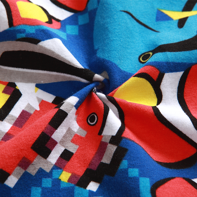 Findingmigo Cotton Pattern Trunk - Red - [MIGO] - [Hong Kong Brand] - [Menswear] - [本地品牌] - [男裝] - [運動服] - [casual wear] 