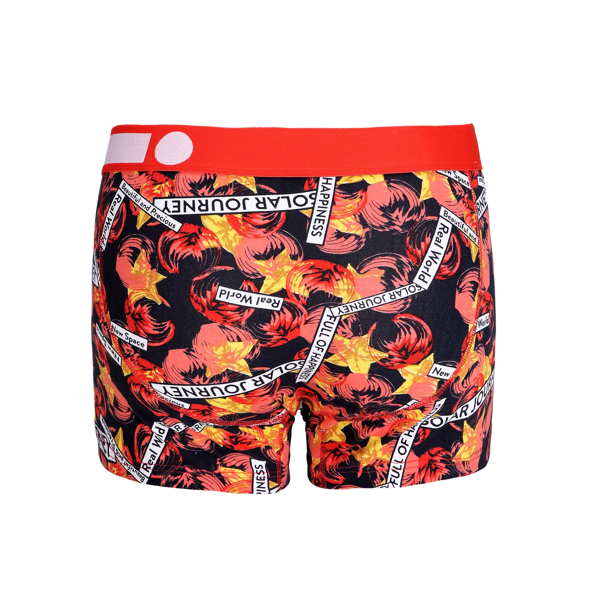 Cotton Pattern Trunk (Onfire Red) - [MIGO] - [Hong Kong Brand] - [Menswear] - [本地品牌] - [男裝] - [運動服] - [casual wear] 