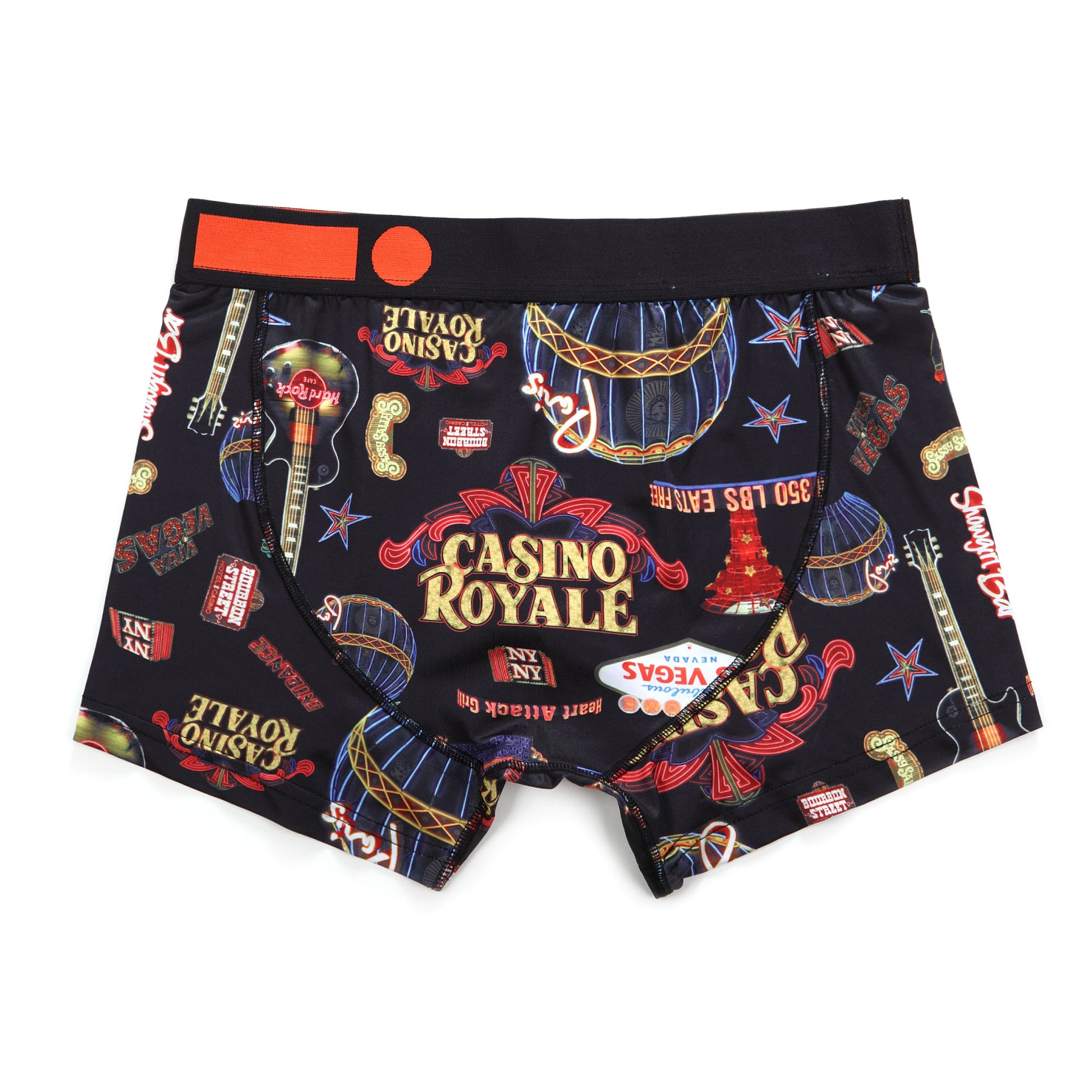 Micro Fibre Pattern Trunk (Lightbox Black) - [MIGO Menswear]