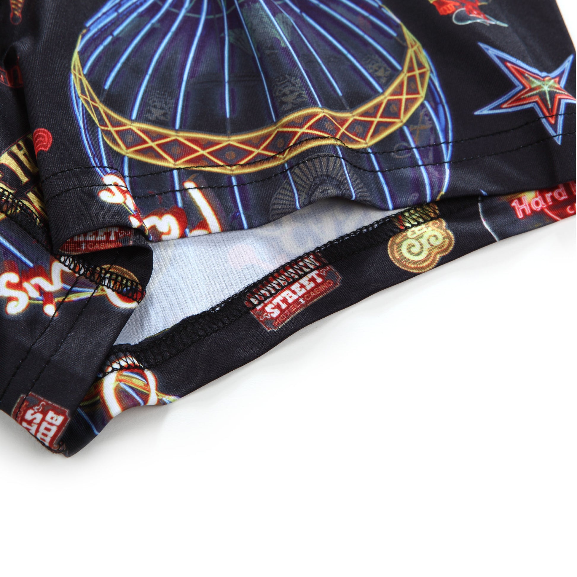 Micro Fibre Pattern Trunk (Lightbox Black) - [MIGO Menswear]