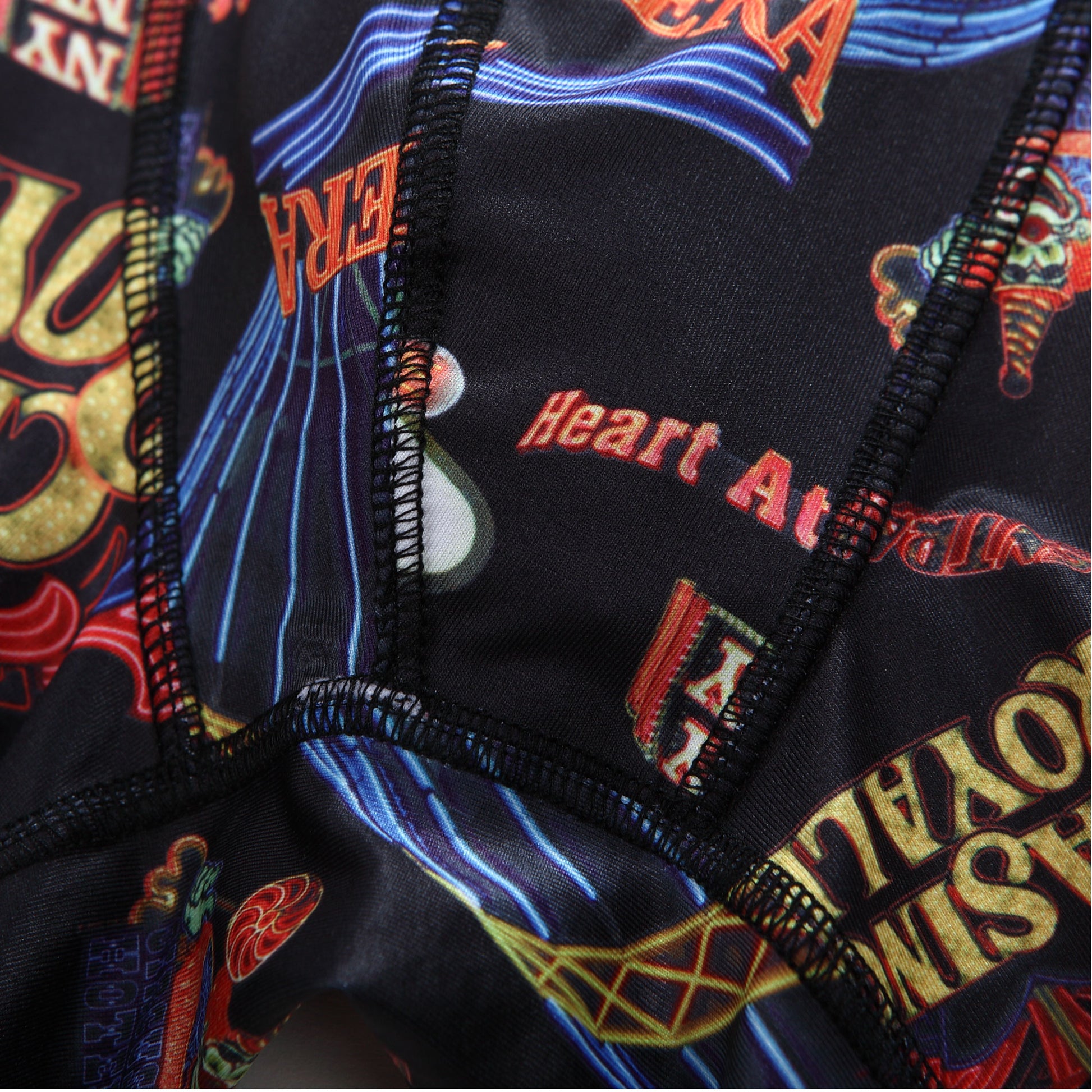 Micro Fibre Pattern Trunk (Lightbox Black) - [MIGO Menswear]
