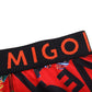 Micro Fibre Pattern Trunk (Bello Red) - [MIGO Menswear]