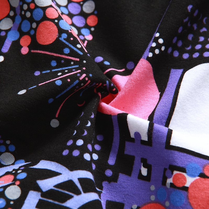Fireworks Cotton Pattern Trunk - Black - [MIGO] - [Hong Kong Brand] - [Menswear] - [本地品牌] - [男裝] - [運動服] - [casual wear] 
