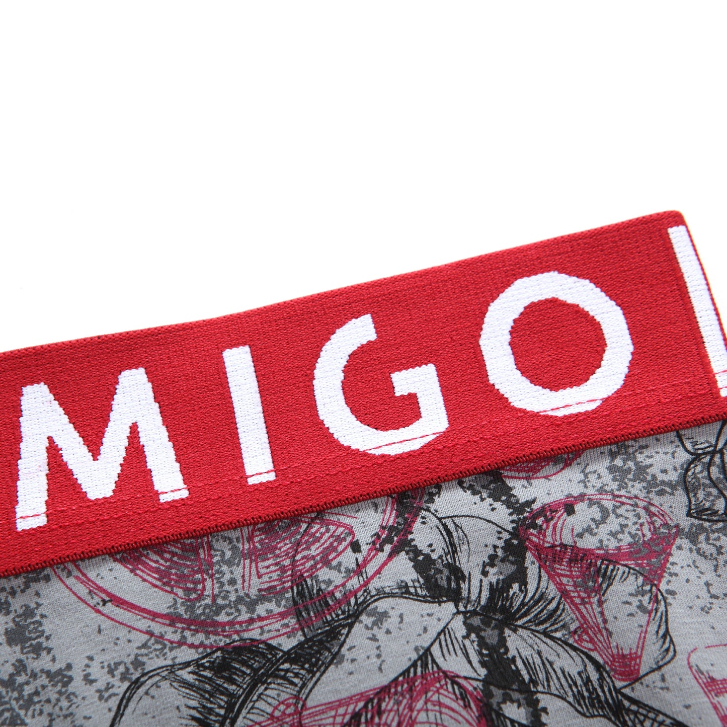 Cotton Pattern Trunk (Horror Grey) - [MIGO Menswear]