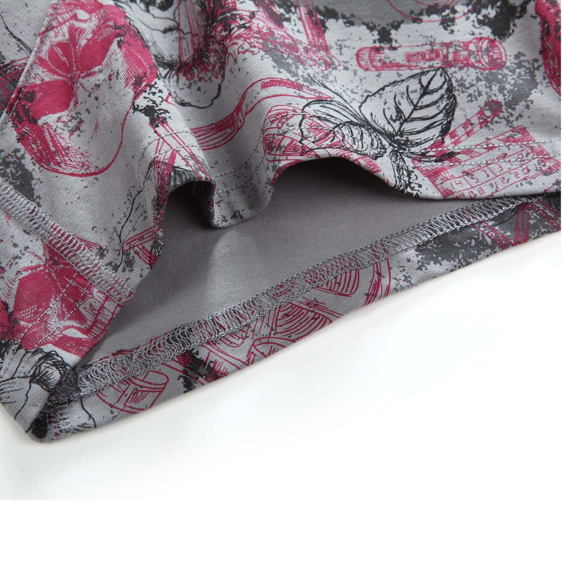 Cotton Pattern Trunk (Horror Grey) - [MIGO Menswear]