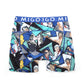 Scene Micro Fibre Pattern Athlete Boxer Brief - Blue - [MIGO] - [Hong Kong Brand] - [Menswear] - [本地品牌] - [男裝] - [運動服] - [casual wear] 
