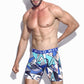Scene Micro Fibre Pattern Athlete Boxer Brief - Blue - [MIGO] - [Hong Kong Brand] - [Menswear] - [本地品牌] - [男裝] - [運動服] - [casual wear] 