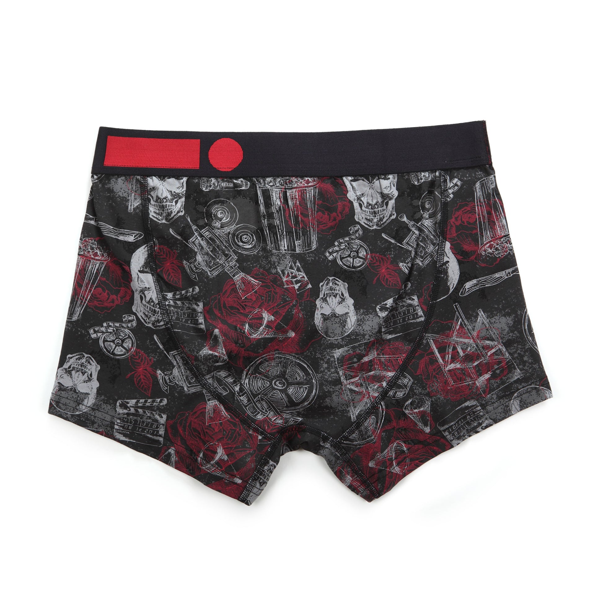 Cotton Pattern Trunk (Horror Black) - [MIGO Menswear]