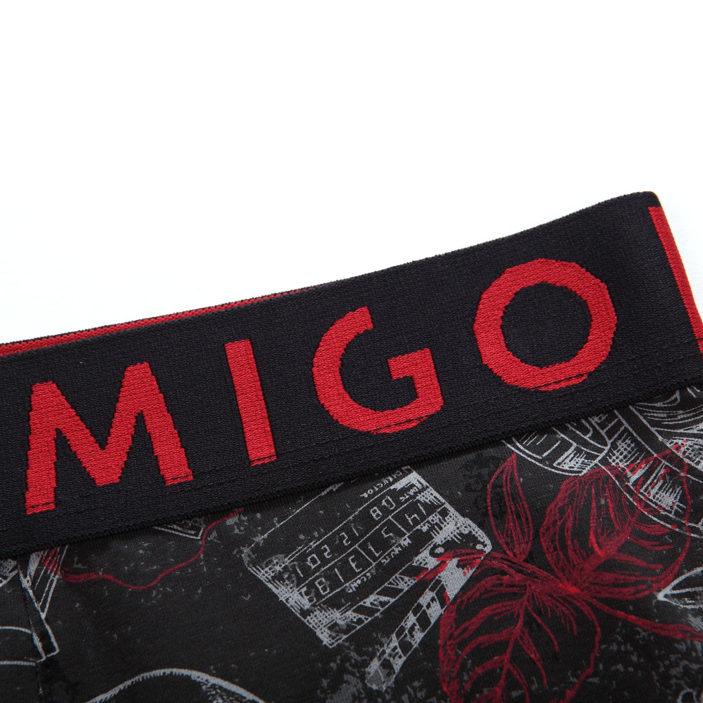 Cotton Pattern Trunk (Horror Black) - [MIGO Menswear]