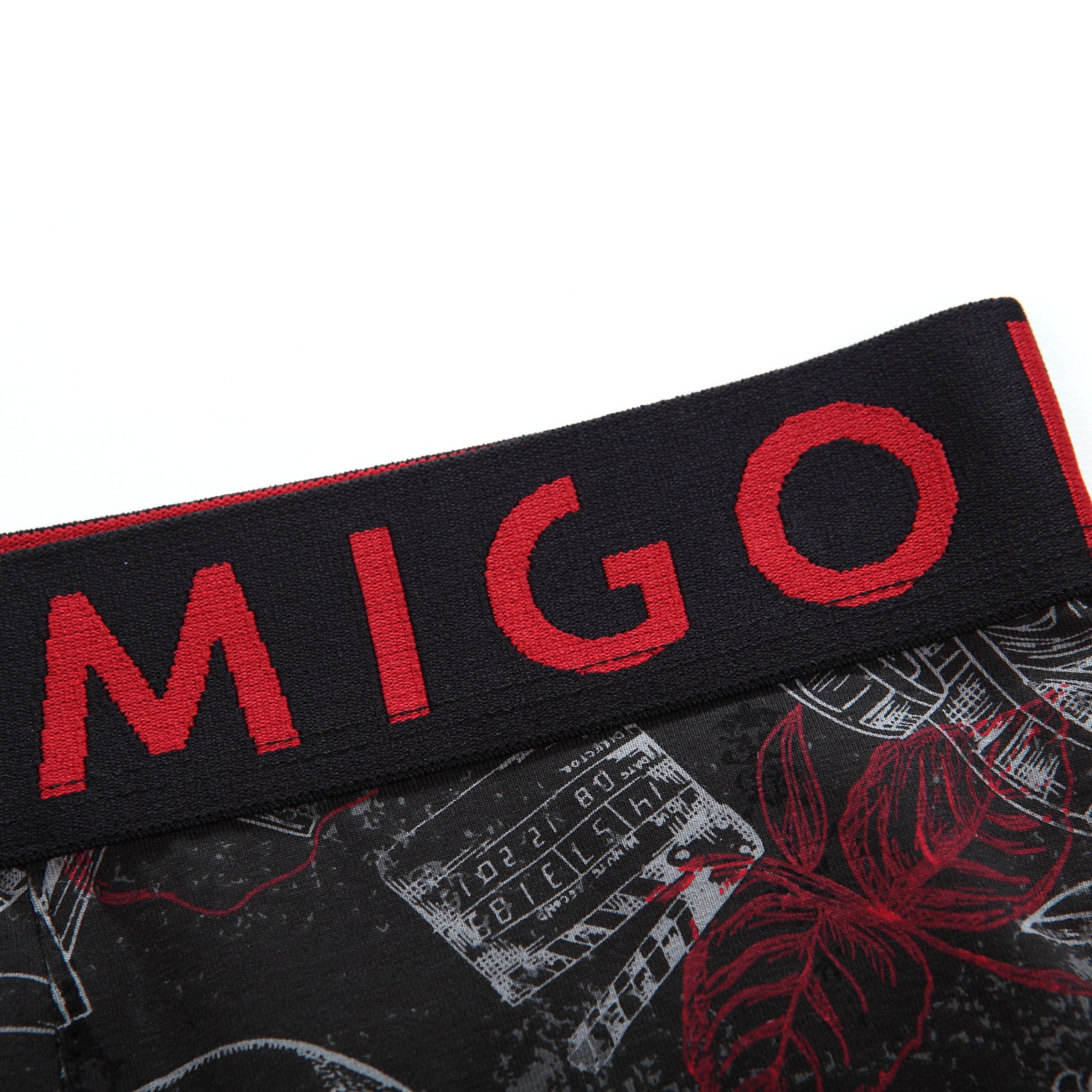 Cotton Pattern Trunk (Horror Black) - [MIGO Menswear]