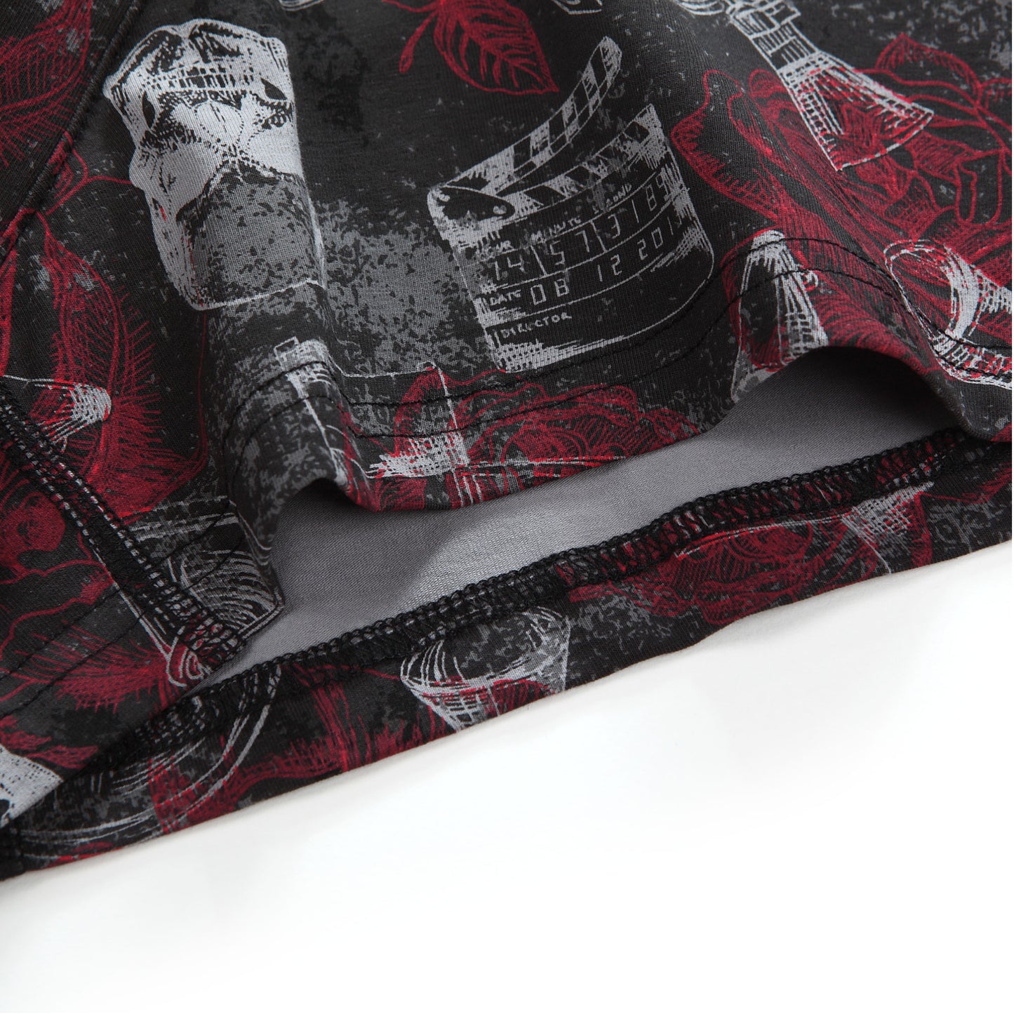 Cotton Pattern Trunk (Horror Black) - [MIGO Menswear]