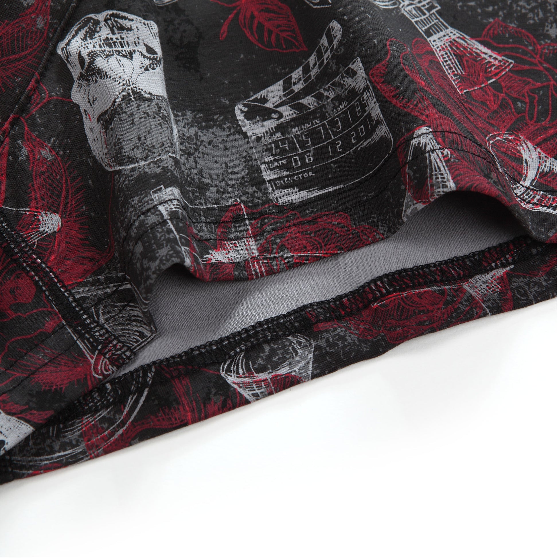 Cotton Pattern Trunk (Horror Black) - [MIGO Menswear]