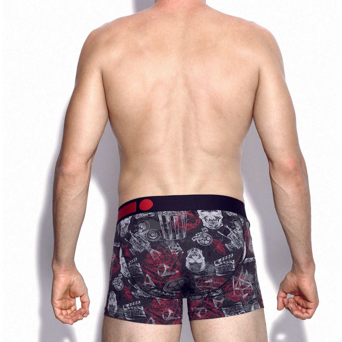Cotton Pattern Trunk (Horror Black) - [MIGO Menswear]