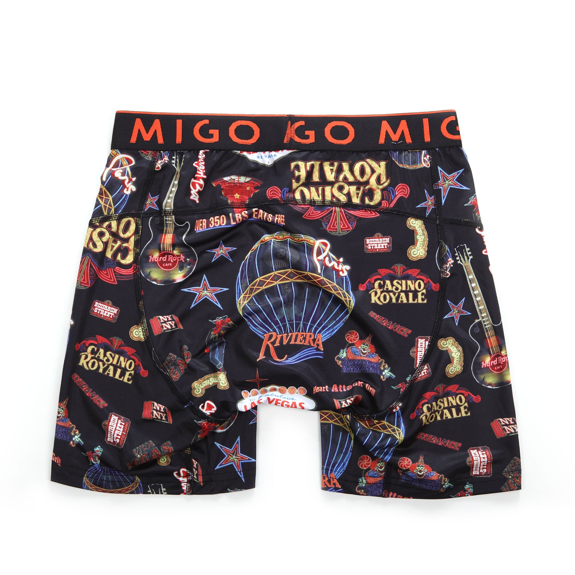 Micro Fibre Pattern Athlete Boxer Brief (Lightbox Black) - [MIGO Menswear]