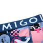 Cotton Pattern Ladies' Mini Shorts (Stars Blue) - [MIGO Menswear]