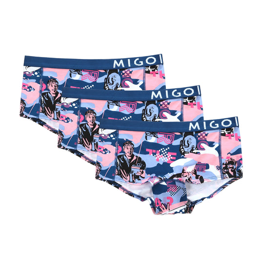 Stars Mini Shorts 3 in 1 - [MIGO Menswear]
