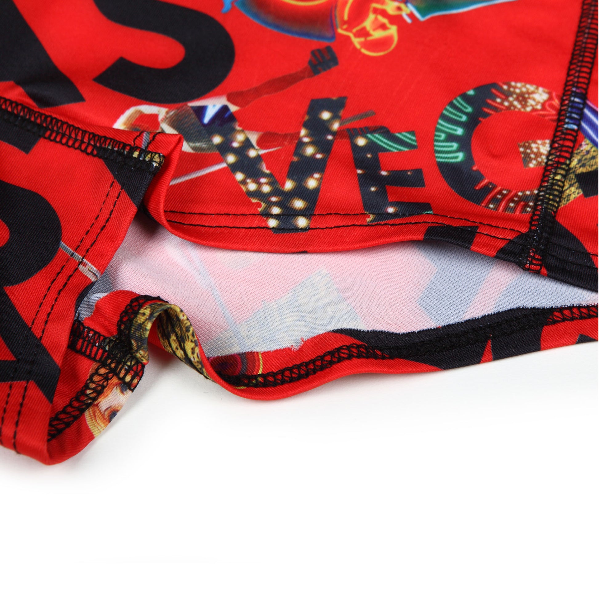 Women's Bello Micro Fibre Mini Shorts 3 in 1 Multipacks - Red - [MIGO] - [Hong Kong Brand] - [Menswear] - [本地品牌] - [男裝] - [運動服] - [casual wear] 