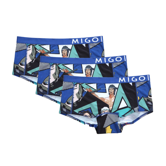 Scene Mini Shorts 3 in 1 - [MIGO Menswear]