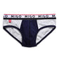 Cotton Two-tone Brief (3 In 1 Pack) - Pk.2 Underwear (Men's) MIGO 