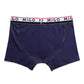 Cotton Two-tone trunk (3 In 1 Pack) Underwear (Men's) MIGO 